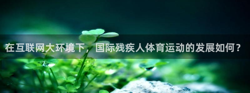 必一运动官网入口：在互联网大环境下，国际残疾人体育运动的发展如何？